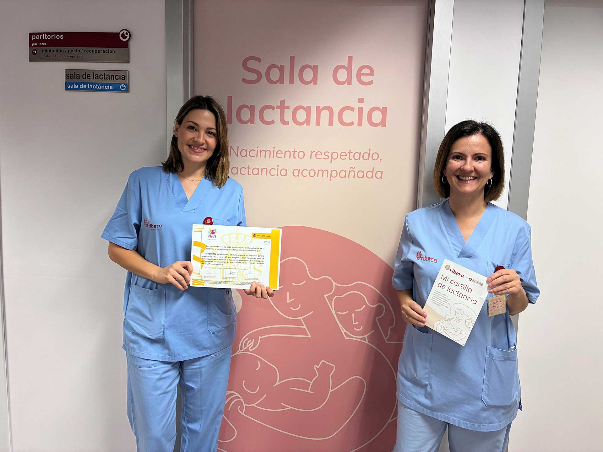 Natalia Méndez y Carmen Rodríguez Hospital Universitario del Vinalopó